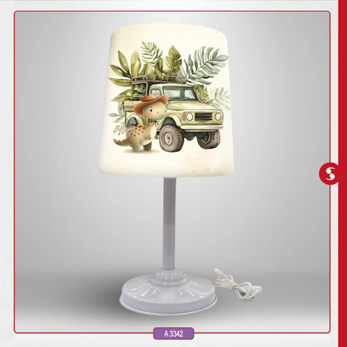 آباژور مخروطی پایه فلزی کد 3342