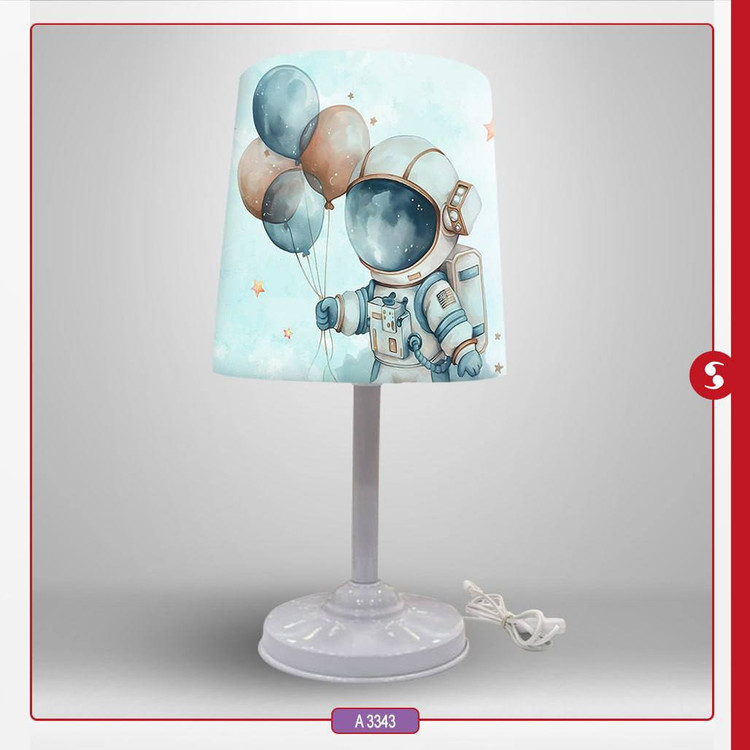 آباژور مخروطی پایه فلزی کد 3343