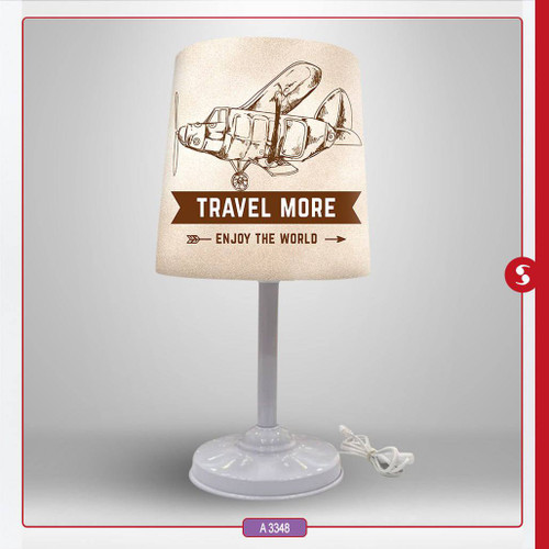 آباژور مخروطی پایه فلزی کد 3348