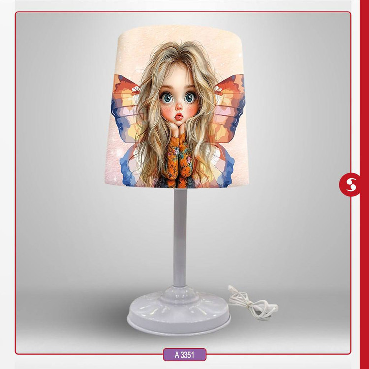 آباژور مخروطی پایه فلزی کد 3351