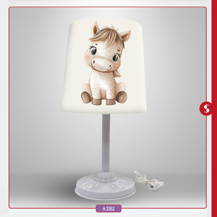 آباژور مخروطی پایه فلزی کد 3352