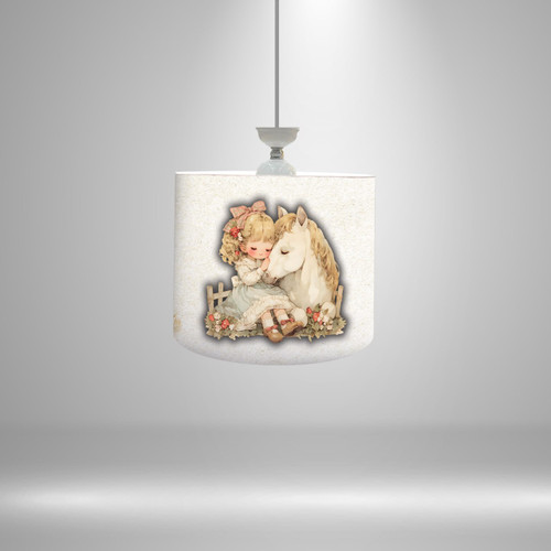 لوستر استوانه طرح کودک -کارتونی .فانتزی کد 4881