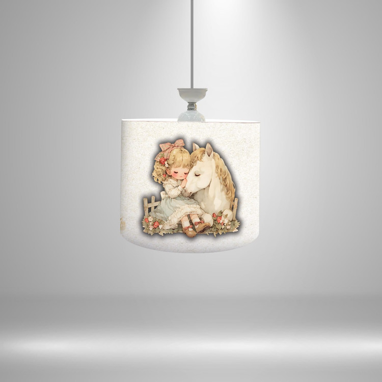 لوستر استوانه طرح کودک -کارتونی .فانتزی کد 4881