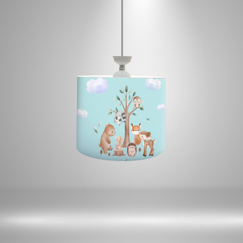 لوستر استوانه طرح کودک -کارتونی .فانتزی 4856