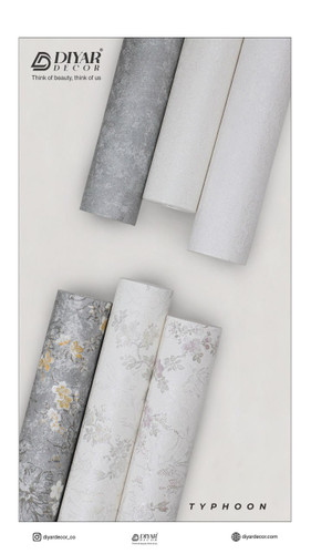 کاغذدیواری تایفون کد 4123 الی 4128